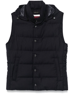 Жилет с шерстяной подкладкой, синий Montecore