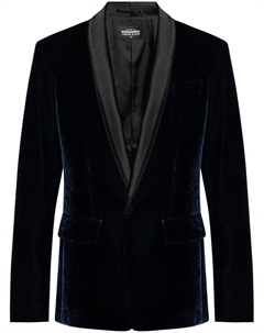 Шалевый смокинг-блейзер, черный Dsquared2