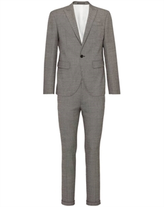 Костюм с однобортным пиджаком, серый Dsquared2