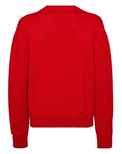 Джемпер с логотипом, красный Dsquared2