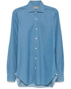 Джинсовая рубашка, синий Barba