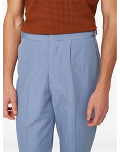 Брюки с пряжками и ремешками, синий Orlebar brown