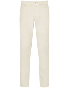 Jacob Cohën бардовые брюки, белый Jacob cohen