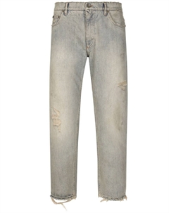 Рваные джинсы, синий Dolce&gabbana