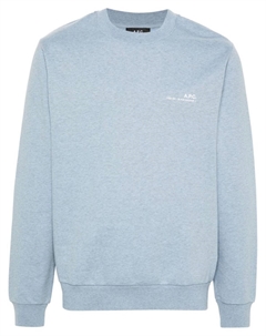 Толстовка с логотипом, синий A.p.c.