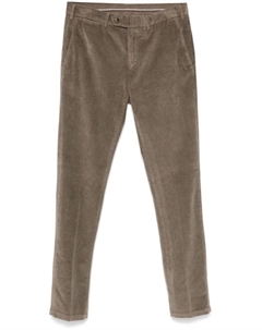 Вельветовые брюки, зеленый Canali