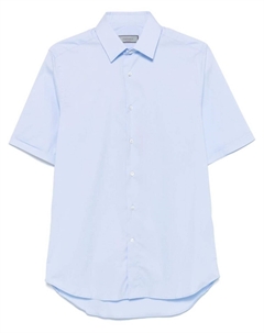 Рубашка с короткими рукавами, синий Canali