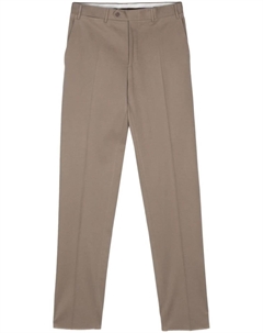 Прямые брюки чинос, зеленый Canali