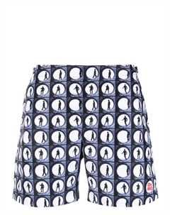 Плавки-шорты 007 Dr. No Opening Scene, синий Orlebar brown