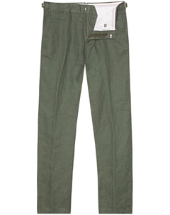 Брюки с пряжками и ремешками, зеленый Orlebar brown