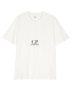 Футболка с логотипом, белый C.p. company