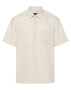 Рубашка в горох, нейтральный цвет A.p.c.