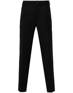 Брюки строгого кроя, черный Incotex