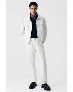 Свободные джинсы, белый H&m