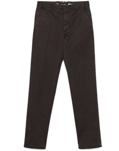 Твиловые брюки чинос, коричневый Incotex