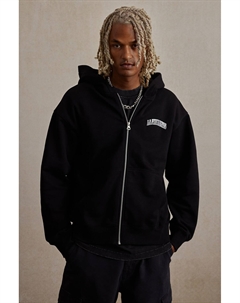 Худи свободного покроя, черный H&m