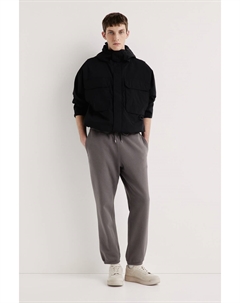 Спортивные брюки свободного кроя, серый H&m