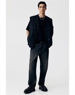 Свободные джинсы, синий H&m