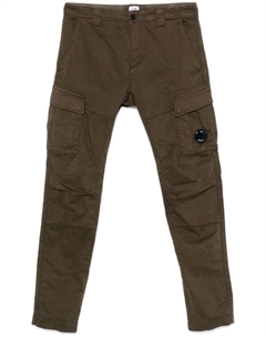 Брюки-карго с линзами, зеленый C.p. company