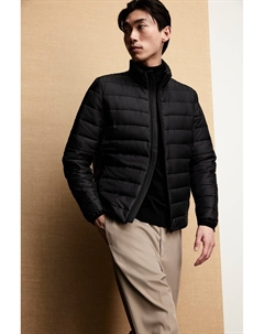 Легкая куртка-пуховик приталенного кроя., черный H&m