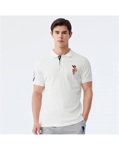 Рубашка поло мужская, белый U.s. polo assn.