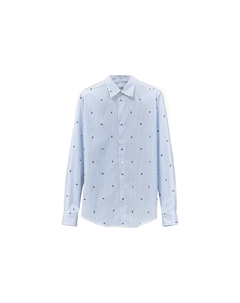 Рубашка мужская Hermes, светло-голубой Hermès