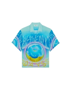 Рубашка мужская, синий Celine