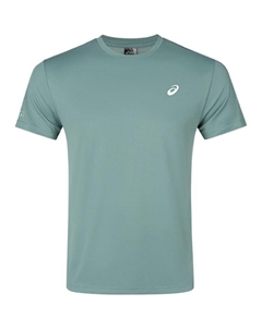 Футболка мужская пыльно-зеленая, зеленый Asics