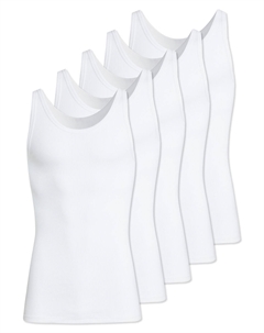 Майка /Tanktop Doppelripp, белый Conta