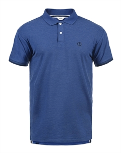 Поло, синий Solid