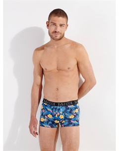 Боксеры Retro Pants Gino Boxer, цвет Black/Black print/Grey Hom