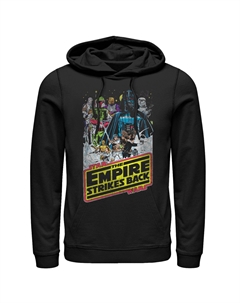 Мужской пуловер с капюшоном и плакатом «Империя Звездных войн наносит ответный удар» Licensed character