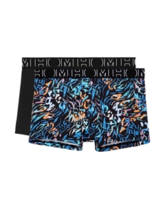 Боксеры Retro Boxer Vassily no2, цвет black/black print Hom