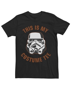 Мужская футболка «Штурмовик из «Звездных войн» This Is My Костюмированная», Черная, черный Licensed character