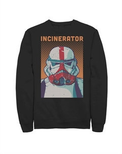 Мужской свитшот с изображением комиксов и портретом «Звездные войны: мандалорский солдат-инсинератор» Licensed character