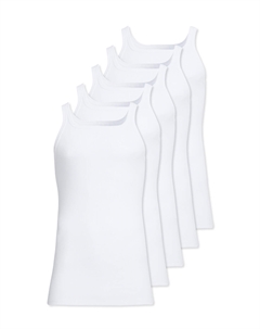 Майка /Tanktop Feinripp, белый Conta