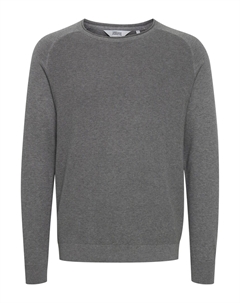 Свитер Sweater Tash, серый Solid