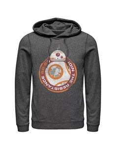 Мужской пуловер с капюшоном «Звездные войны BB-8» Licensed character