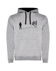 Худи Shadow Climb Two-Colour, серый Kruskis