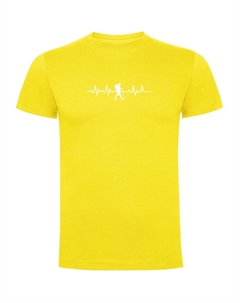 Футболка Trekking Heartbeat, желтый Kruskis
