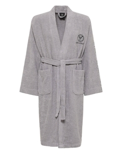Халат Long Bathrobe, светло-серый Carlo colucci