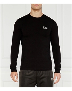 Лонгслив Slim Fit, черный Ea7