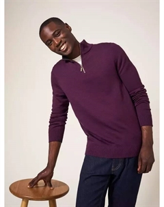 Джемпер Newport Merino Funnel Neck, цвет plum White stuff