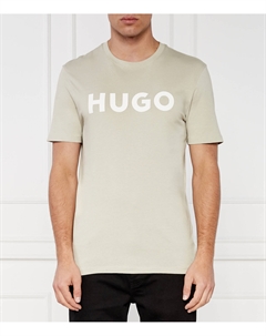 Футболка Dulivio Regular Fit, серый Hugo
