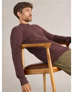 Джемпер Attadale Organic Cotton, бордовый White stuff