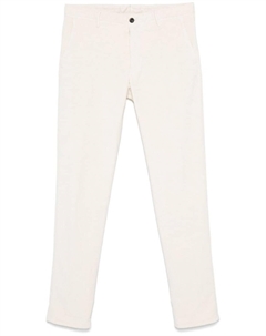 Вельветовые брюки, белый Incotex