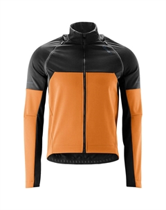 Куртка велосипедная, цвет vitaminorange/schwarz Gonso