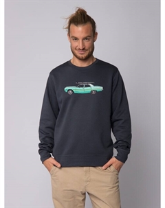 Толстовка Surf Car, цвет india ink grey Watapparel