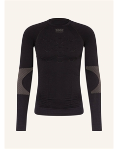 Функциональное нижнее белье-рубашка x-plorer energizer 40, черный/темно-серый X-bionic