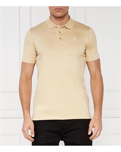 Поло Slim Fit, бежевый Karl lagerfeld